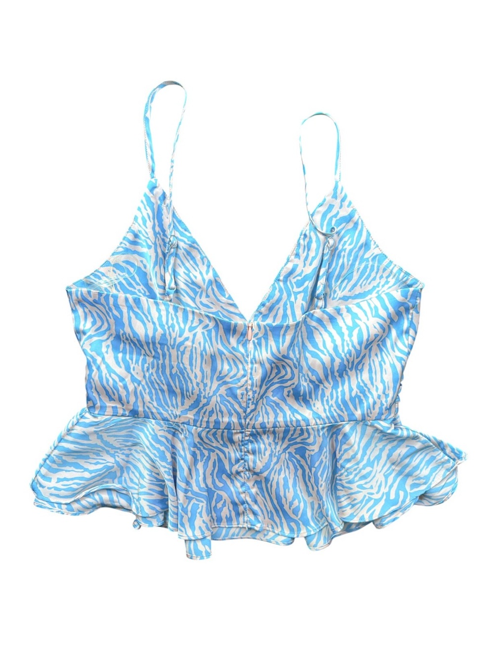 Style Rack Silky Peplum Style Tank Top - Picture 3 of 6